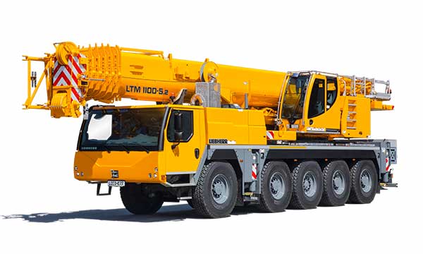 Liebherr LTM1100-5.2 dźwig 100 ton
