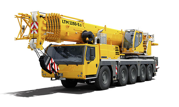 Liebherr LTM1150 dźwig 150 ton