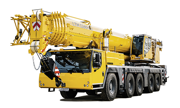 Liebherr LTM1160-5.2 dźwig 160 ton